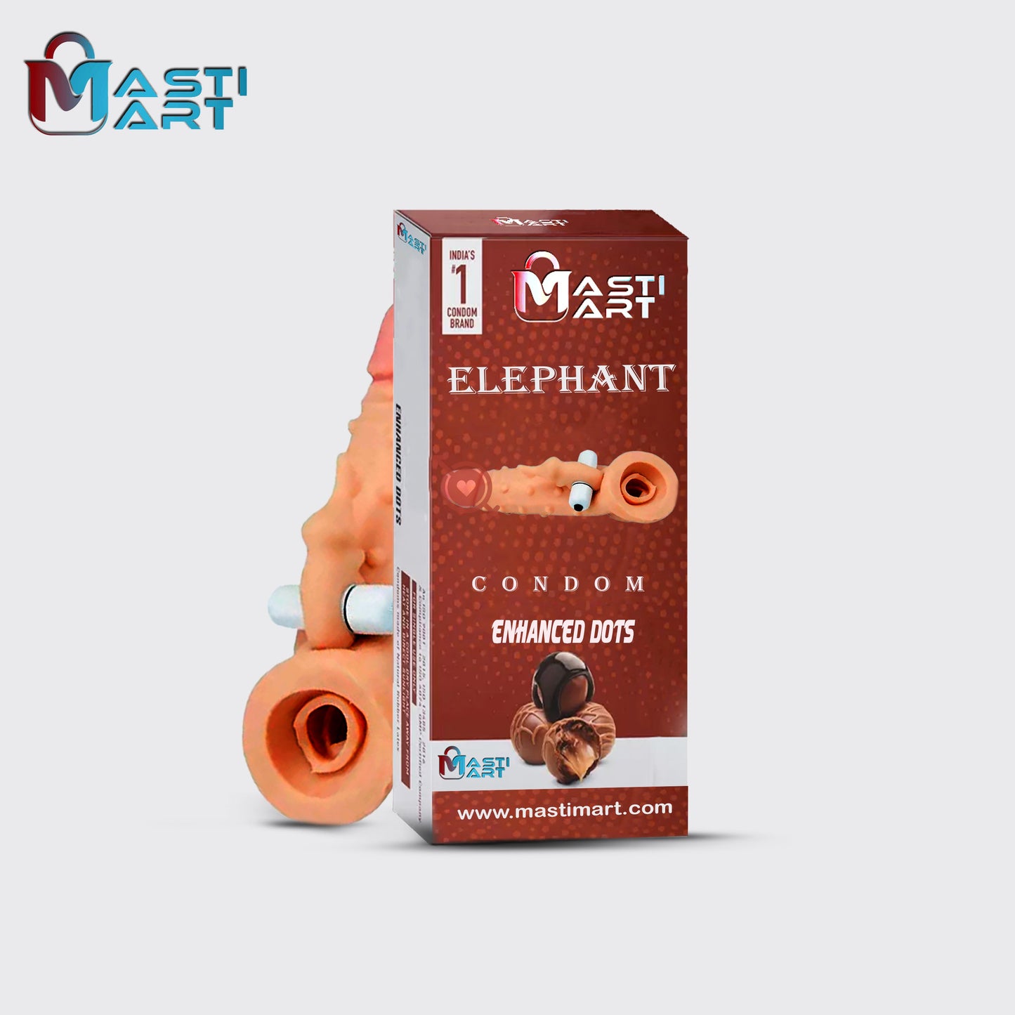 Jumbo Elephant Vibration Dragon  Condom 9 Inch/ Silicone Condom